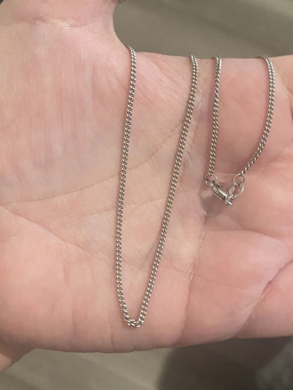 NWT James Avery Light Curb Chain 20” - Picture 2 of 3